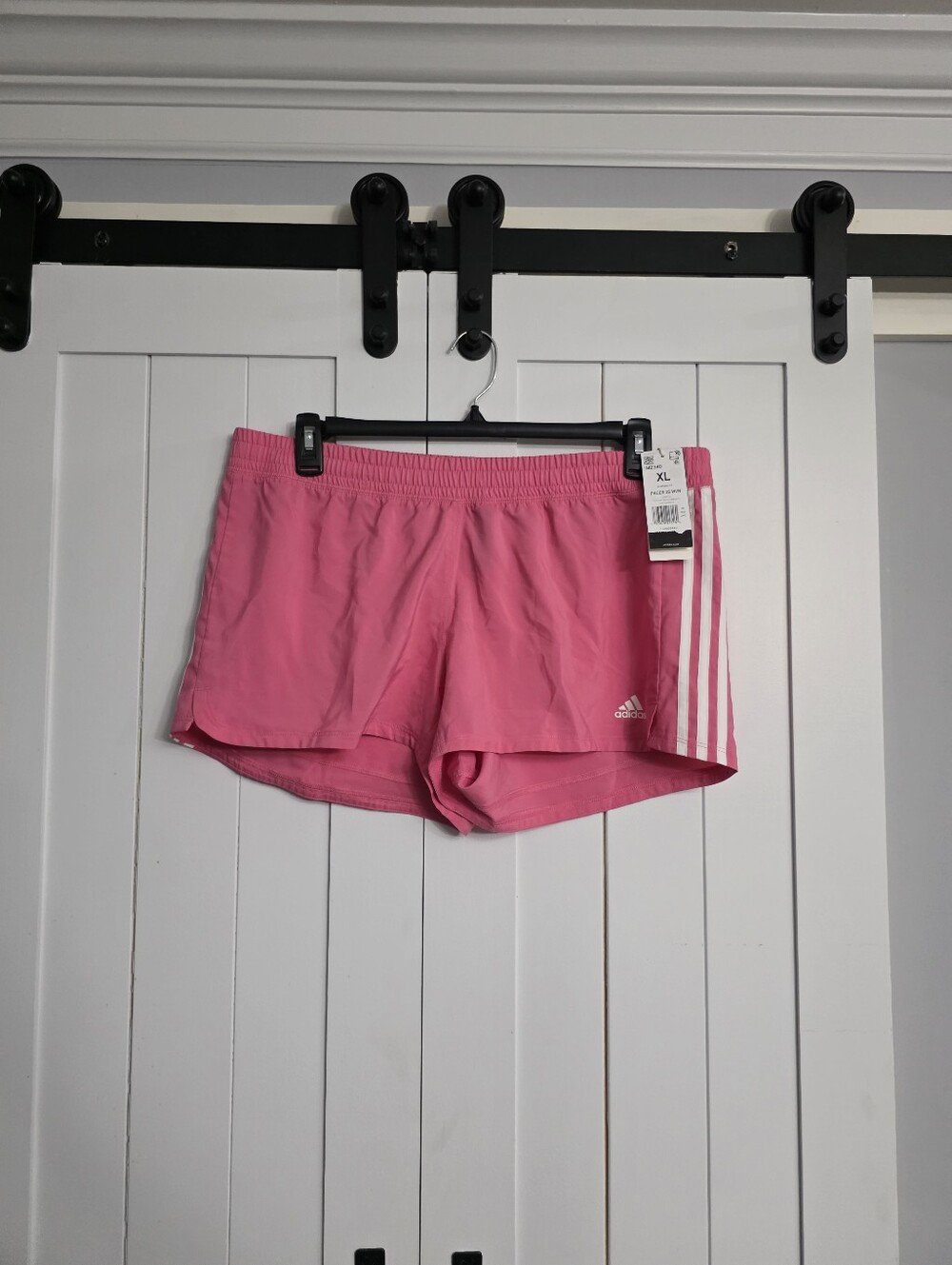 Adidas Pacer 3-Stripes Woven Shorts. NEW!